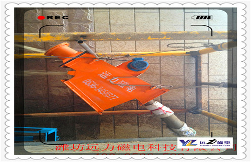 永磁除鐵器，管道式永磁除鐵器，F系列管道式永磁除鐵器采用高性能材料釹鐵硼作
