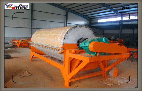 永磁濕式磁選機(jī)，四川永磁濕式磁選機(jī)廠家_遠(yuǎn)力四川永磁濕式磁選機(jī)廠家的結(jié)構(gòu)磁場分布圖